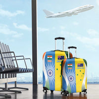 India Vs Australia Cricket Luggage Cover Final Matchup - Wonder Print Shop