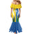 Custom India Vs Australia Cricket Mermaid Dress Final Matchup - Wonder Print Shop