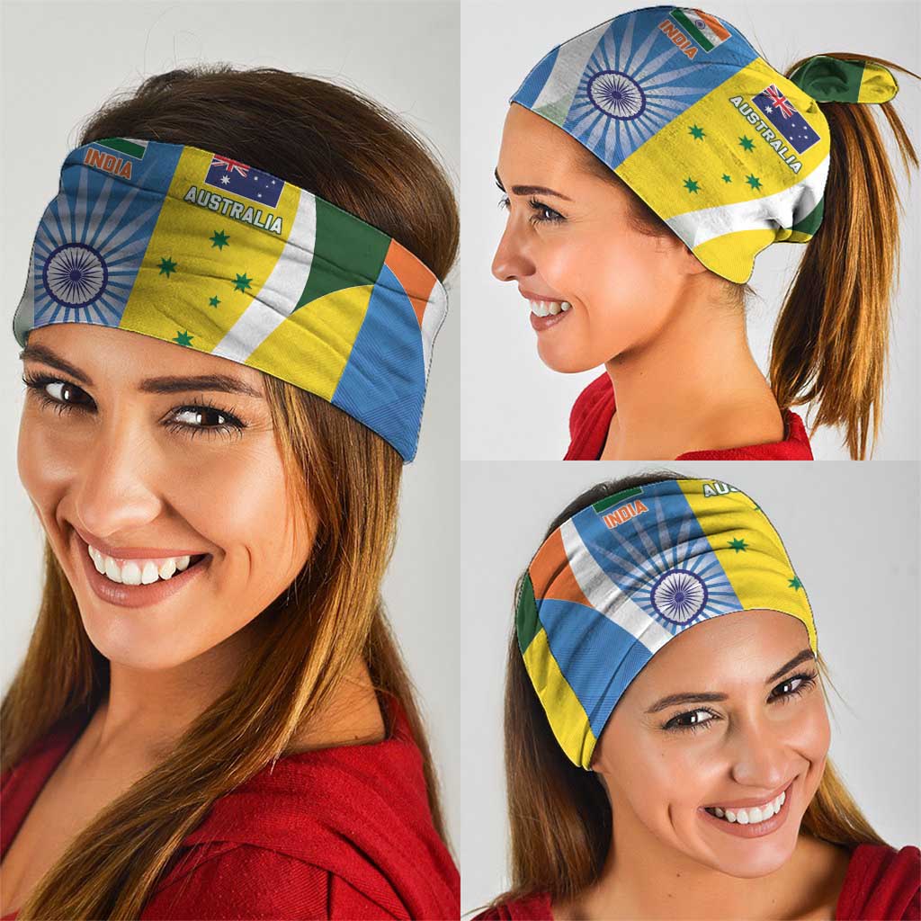 India Vs Australia Cricket Neck Gaiter Final Matchup - Wonder Print Shop