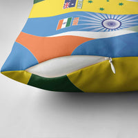 India Vs Australia Cricket Pillow Cover Final Matchup - Wonder Print Shop