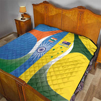 India Vs Australia Cricket Quilt Final Matchup - Wonder Print Shop