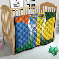 India Vs Australia Cricket Quilt Final Matchup - Wonder Print Shop