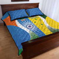 India Vs Australia Cricket Quilt Bed Set Final Matchup - Wonder Print Shop