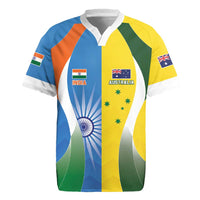 Custom India Vs Australia Cricket Rugby Jersey Final Matchup - Wonder Print Shop
