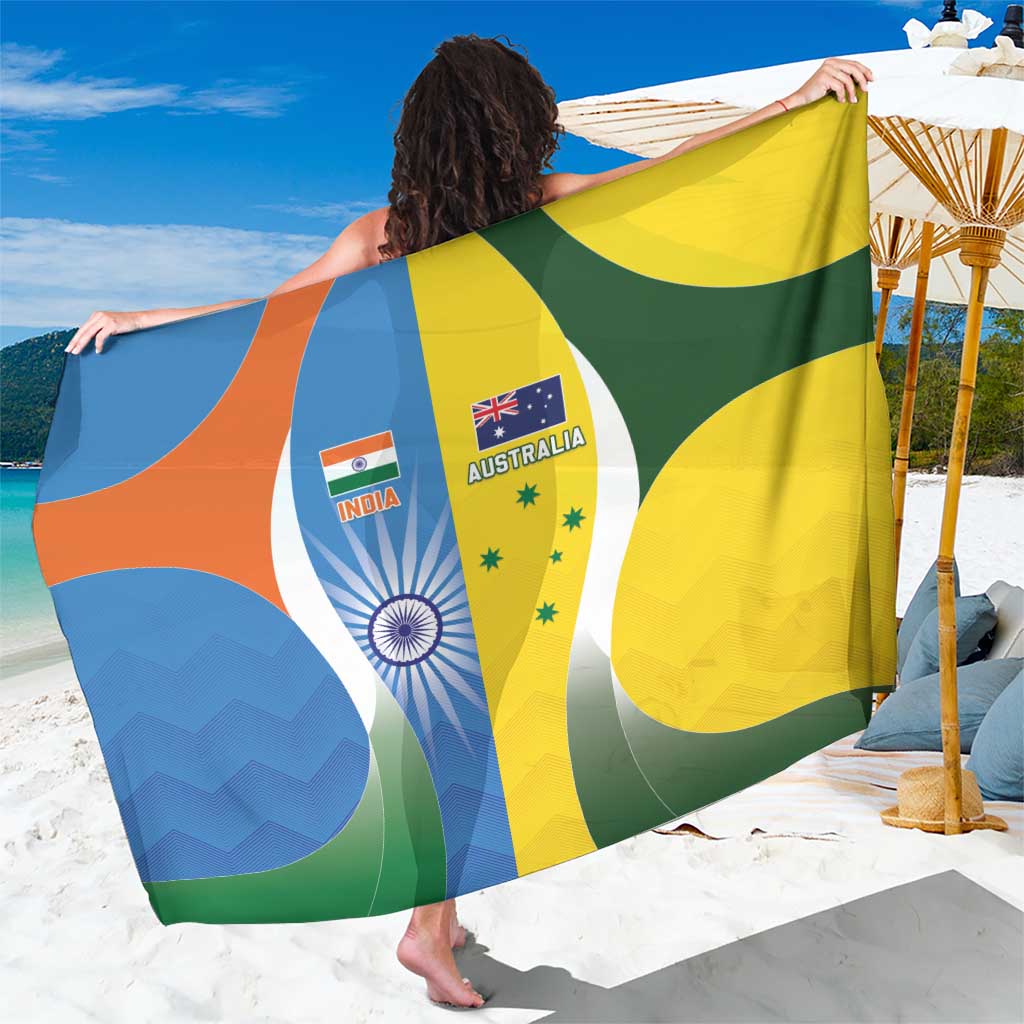 India Vs Australia Cricket Sarong Final Matchup - Wonder Print Shop
