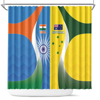 India Vs Australia Cricket Shower Curtain Final Matchup - Wonder Print Shop