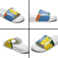 India Vs Australia Cricket Slide Sandals Final Matchup - Wonder Print Shop
