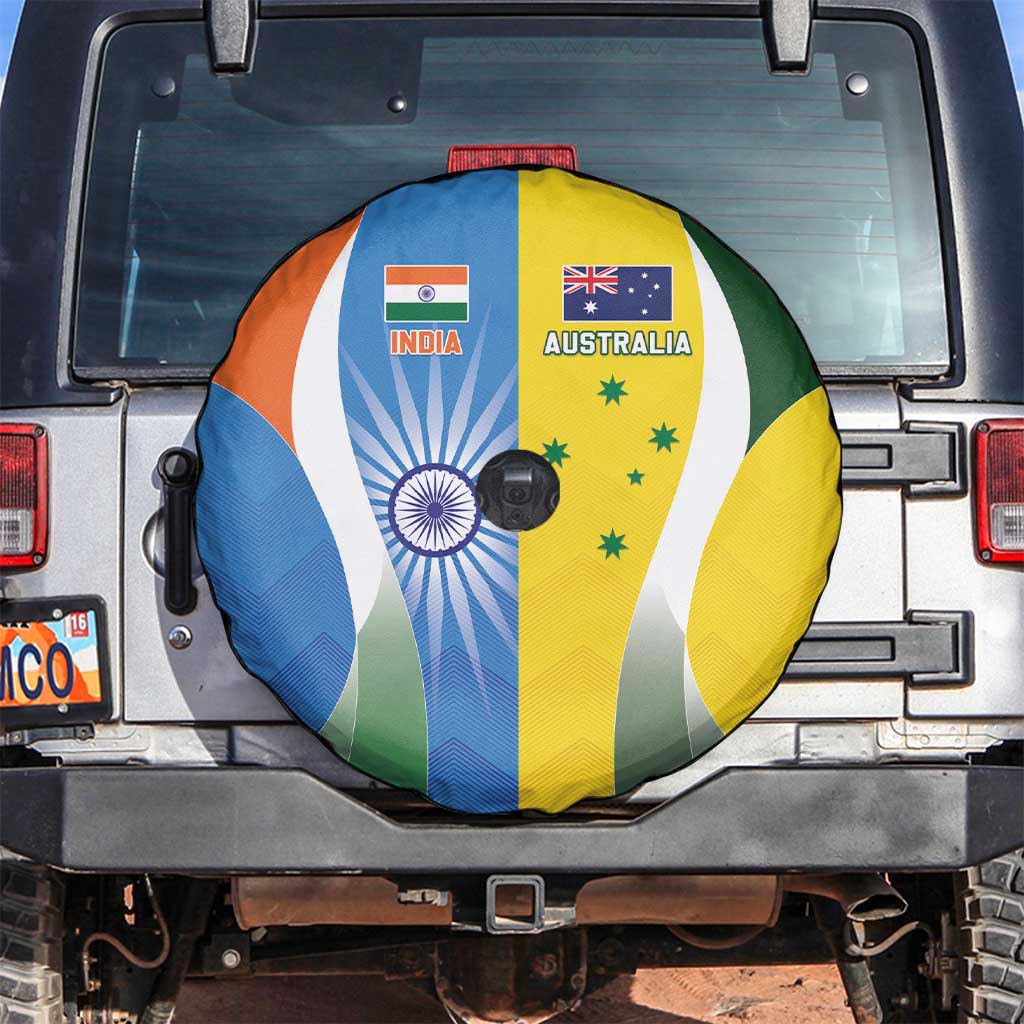 India Vs Australia Cricket Spare Tire Cover Final Matchup - Wonder Print Shop