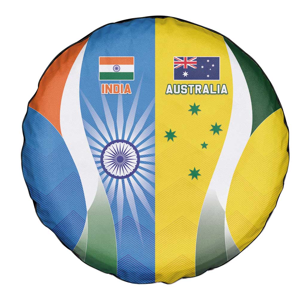 India Vs Australia Cricket Spare Tire Cover Final Matchup - Wonder Print Shop