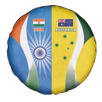 India Vs Australia Cricket Spare Tire Cover Final Matchup - Wonder Print Shop