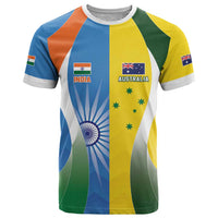 Custom India Vs Australia Cricket T Shirt Final Matchup - Wonder Print Shop