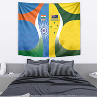 India Vs Australia Cricket Tapestry Final Matchup - Wonder Print Shop