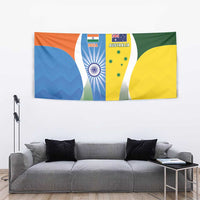 India Vs Australia Cricket Tapestry Final Matchup - Wonder Print Shop