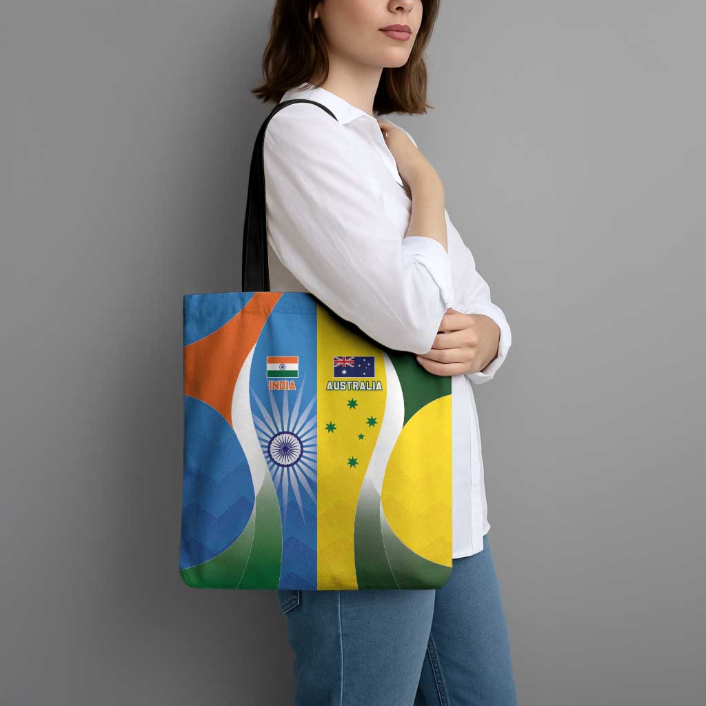 India Vs Australia Cricket Tote Bag Final Matchup - Wonder Print Shop