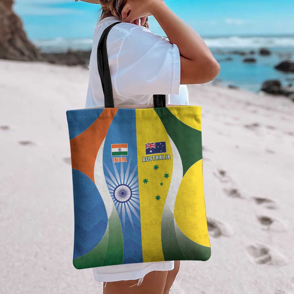 India Vs Australia Cricket Tote Bag Final Matchup - Wonder Print Shop