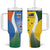India Vs Australia Cricket Tumbler With Handle Final Matchup - Wonder Print Shop