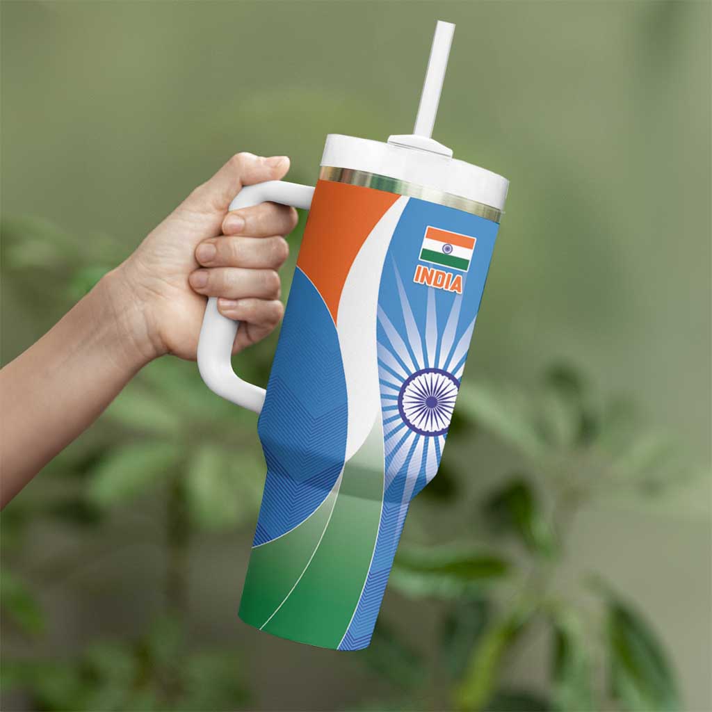 India Vs Australia Cricket Tumbler With Handle Final Matchup - Wonder Print Shop