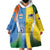 Custom India Vs Australia Cricket Wearable Blanket Hoodie Final Matchup - Wonder Print Shop