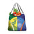 Australia And India Cricket Grocery Bag Ashoka Chakra With Aboriginal - Wonder Print Shop