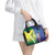 Australia And India Cricket Shoulder Handbag Ashoka Chakra With Aboriginal - Wonder Print Shop