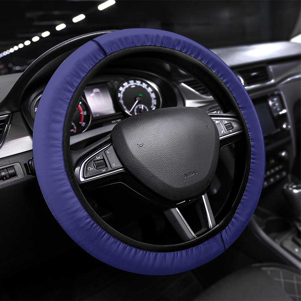 Australia And India Cricket Steering Wheel Cover Ashoka Chakra With Aboriginal - Wonder Print Shop