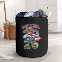 Puerto Rico Coqui Frog Laundry Basket Here For The Benito Bowl