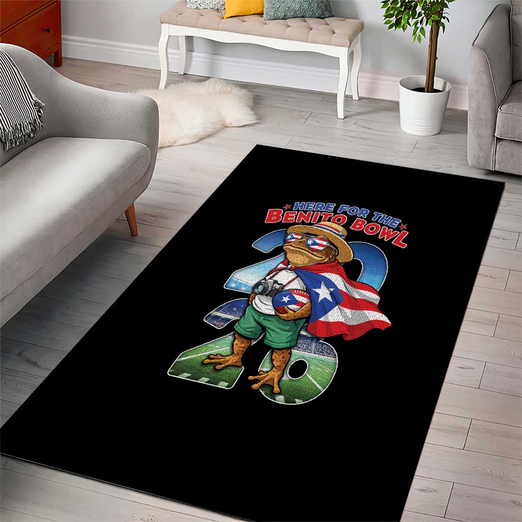 Puerto Rico Coqui Frog Area Rug Here For The Benito Bowl