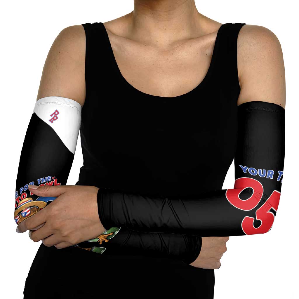 Custom Puerto Rico Coqui Frog Arm Sleeves Here For The Benito Bowl