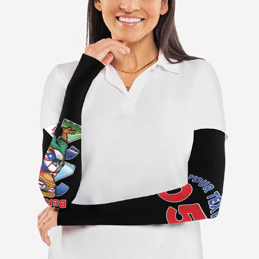 Custom Puerto Rico Coqui Frog Arm Sleeves Here For The Benito Bowl