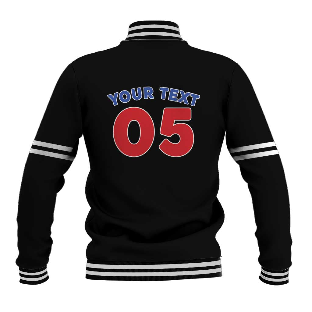 Custom Puerto Rico Coqui Frog Baseball Jacket Here For The Benito Bowl