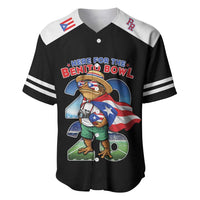 Custom Puerto Rico Coqui Frog Baseball Jersey Here For The Benito Bowl