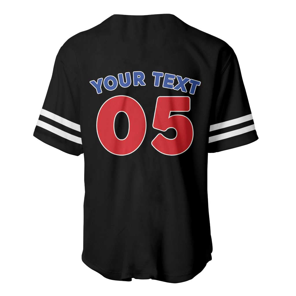 Custom Puerto Rico Coqui Frog Baseball Jersey Here For The Benito Bowl
