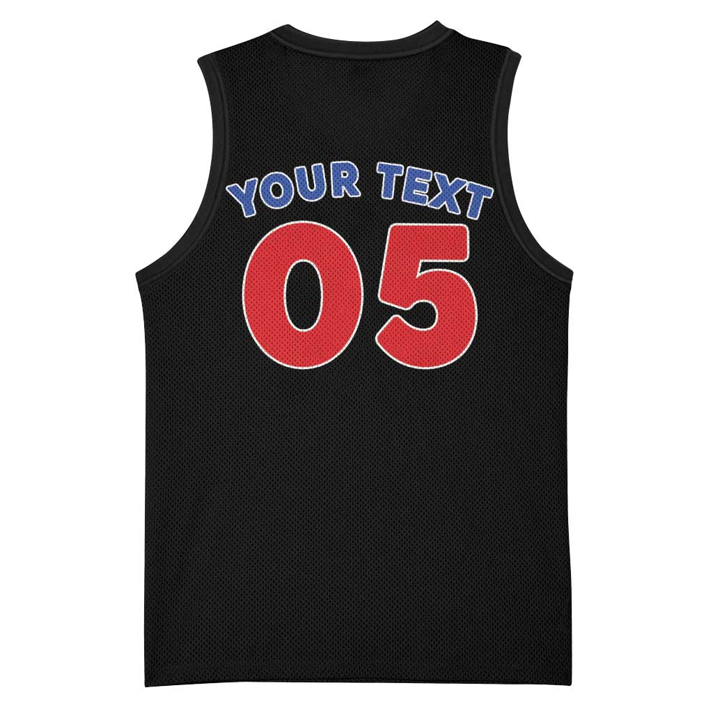 Custom Puerto Rico Coqui Frog Basketball Jersey Here For The Benito Bowl