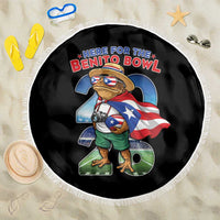 Puerto Rico Coqui Frog Beach Blanket Here For The Benito Bowl