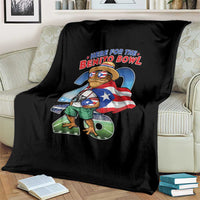 Puerto Rico Coqui Frog Blanket Here For The Benito Bowl
