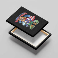 Puerto Rico Coqui Frog Canvas Wall Art Here For The Benito Bowl
