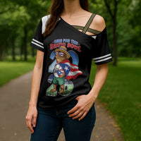 Custom Puerto Rico Coqui Frog Cross Shoulder Shirt Here For The Benito Bowl