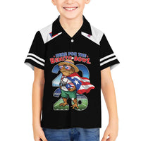 Custom Puerto Rico Coqui Frog Hawaiian Shirt Here For The Benito Bowl
