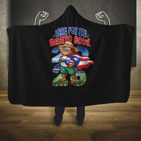 Puerto Rico Coqui Frog Hooded Blanket Here For The Benito Bowl