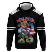 Custom Puerto Rico Coqui Frog Hoodie Here For The Benito Bowl