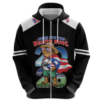 Custom Puerto Rico Coqui Frog Hoodie Here For The Benito Bowl