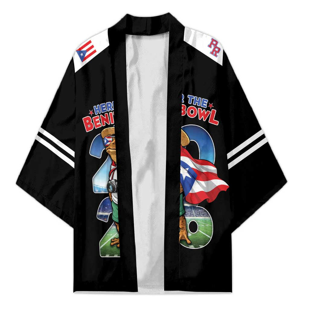 Custom Puerto Rico Coqui Frog Kimono Here For The Benito Bowl