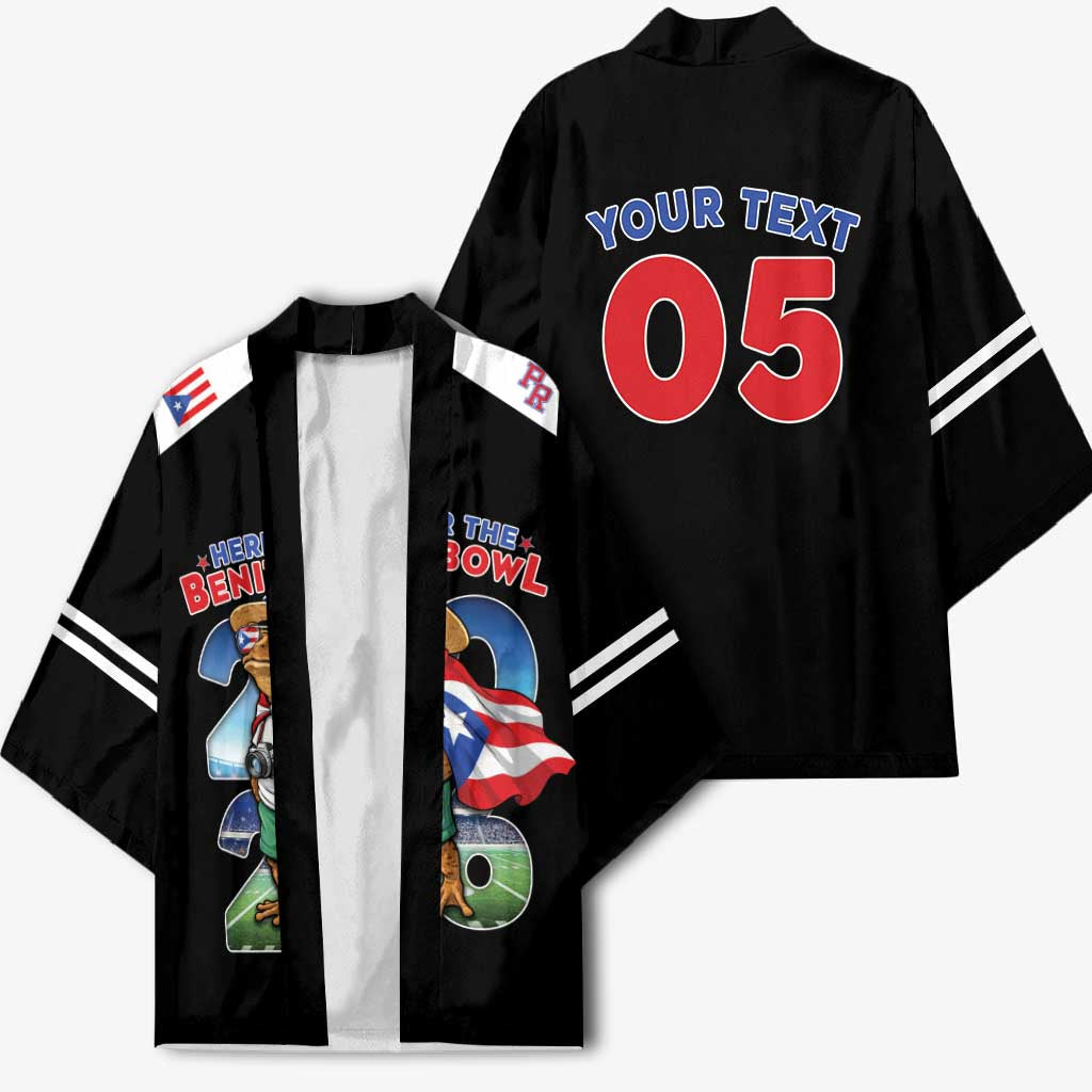 Custom Puerto Rico Coqui Frog Kimono Here For The Benito Bowl