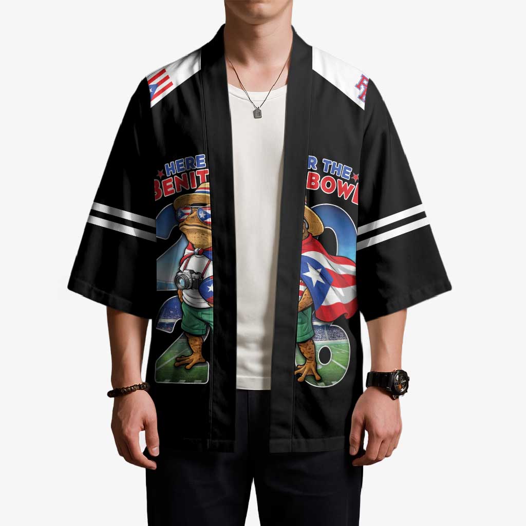 Custom Puerto Rico Coqui Frog Kimono Here For The Benito Bowl