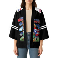 Custom Puerto Rico Coqui Frog Kimono Here For The Benito Bowl