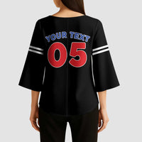 Custom Puerto Rico Coqui Frog Kimono Sleeve Blouse Here For The Benito Bowl