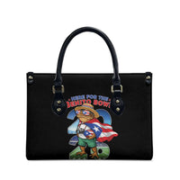 Puerto Rico Coqui Frog Leather Bag Here For The Benito Bowl
