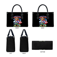 Puerto Rico Coqui Frog Leather Bag Here For The Benito Bowl