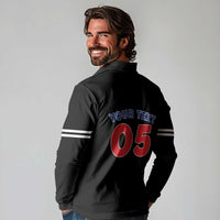 Custom Puerto Rico Coqui Frog Long Sleeve Polo Shirt Here For The Benito Bowl