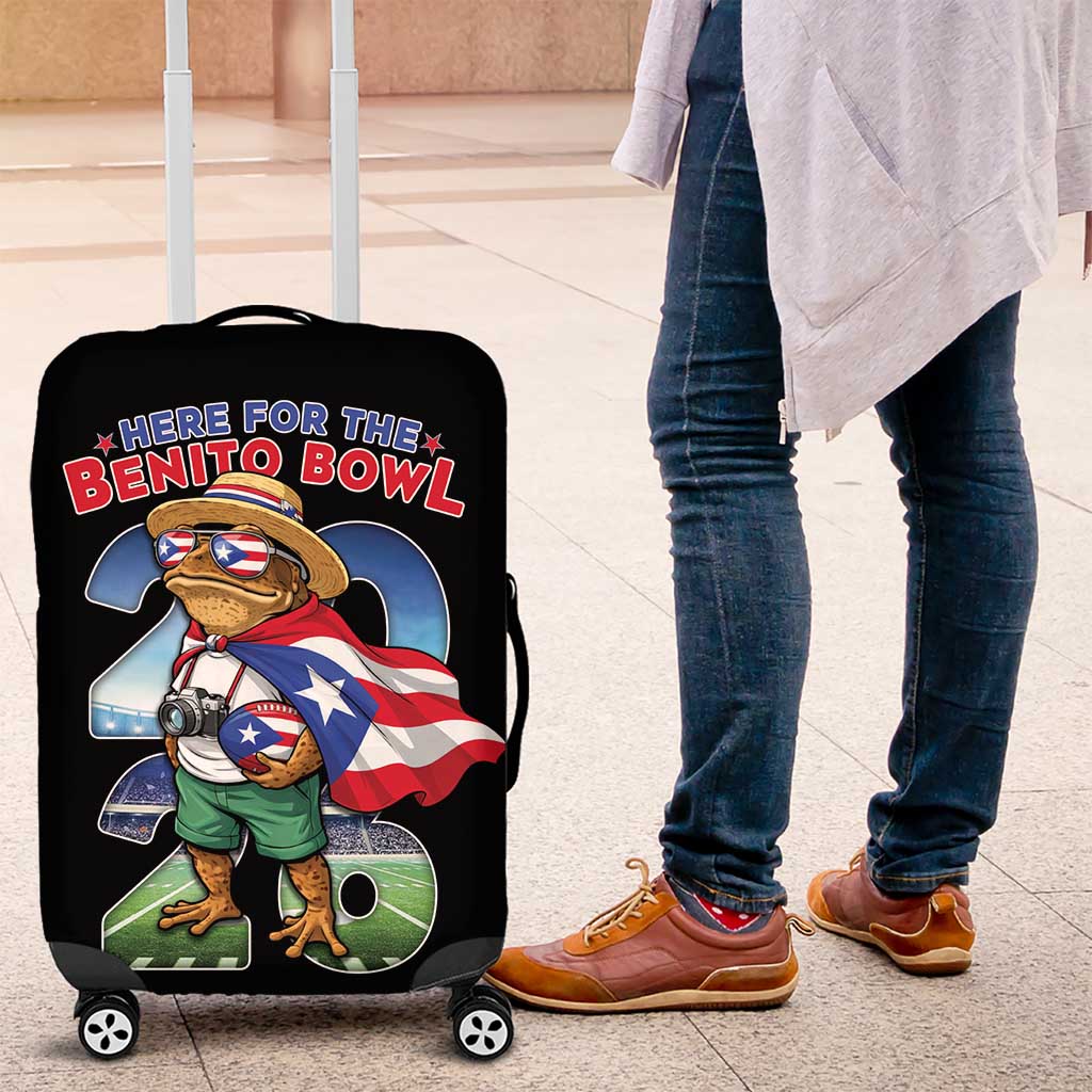 Puerto Rico Coqui Frog Luggage Cover Here For The Benito Bowl